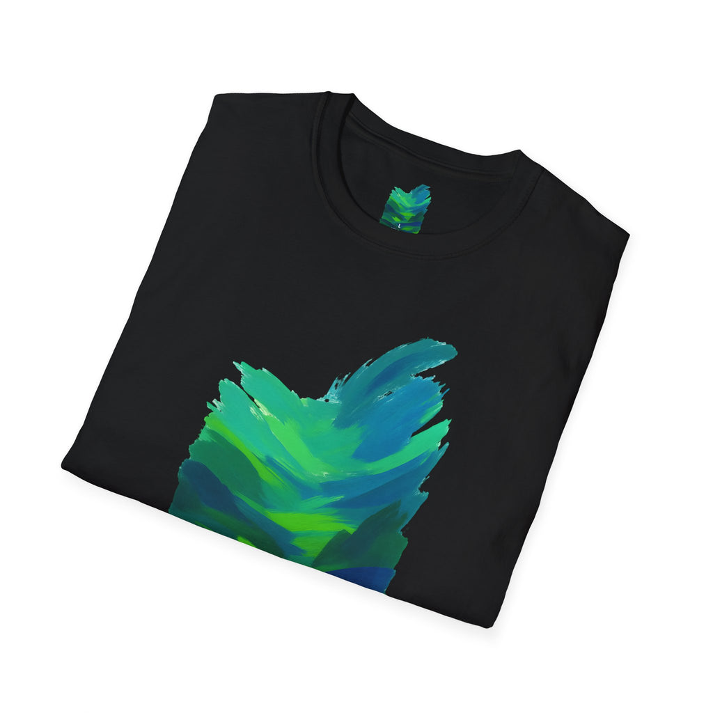 Abstract Green Landscape T-Shirt