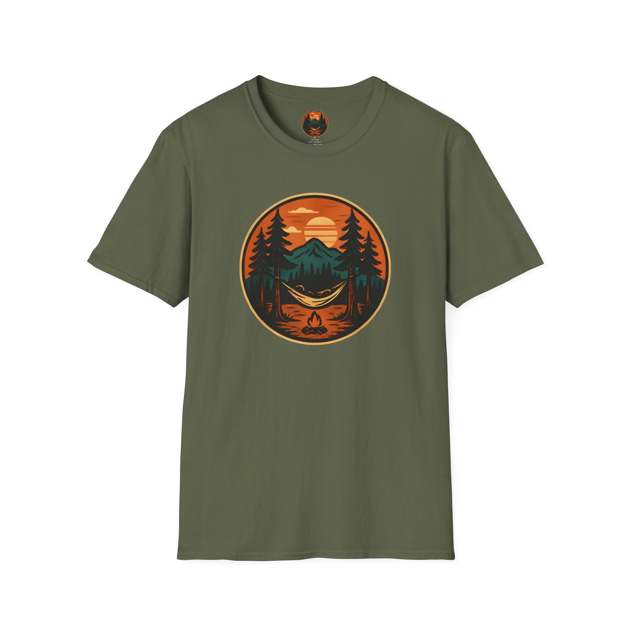 Sunset Hammock Camping T-Shirt