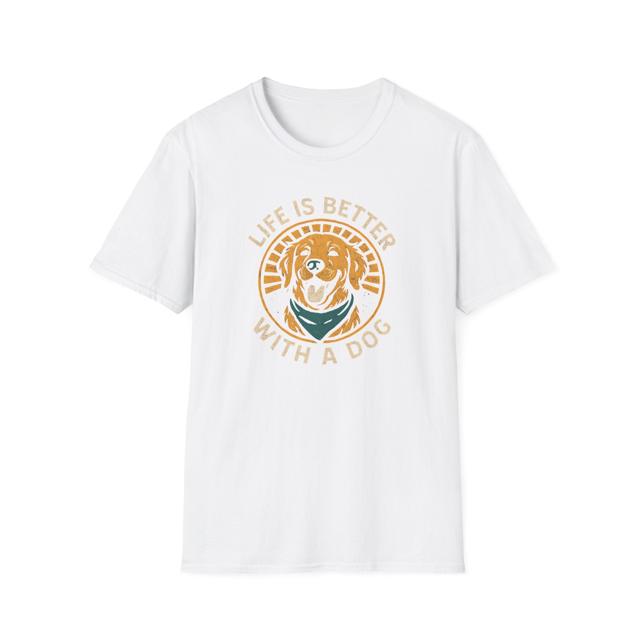 Golden Retriever Logo T-Shirt