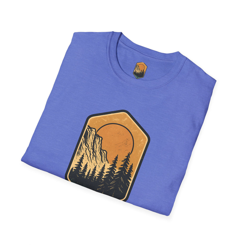 Sunset Mountain Forest T-Shirt