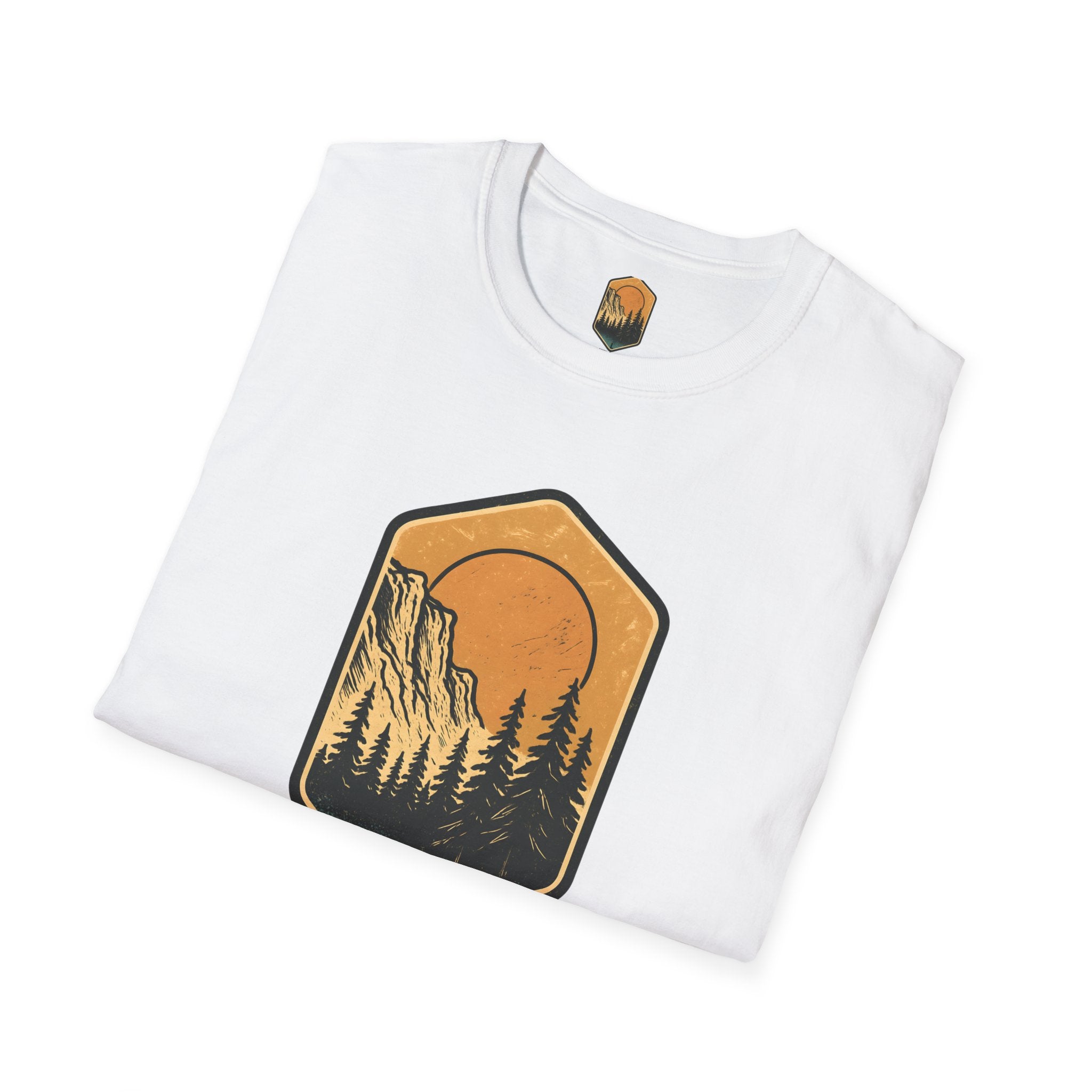 Sunset Mountain Forest T-Shirt