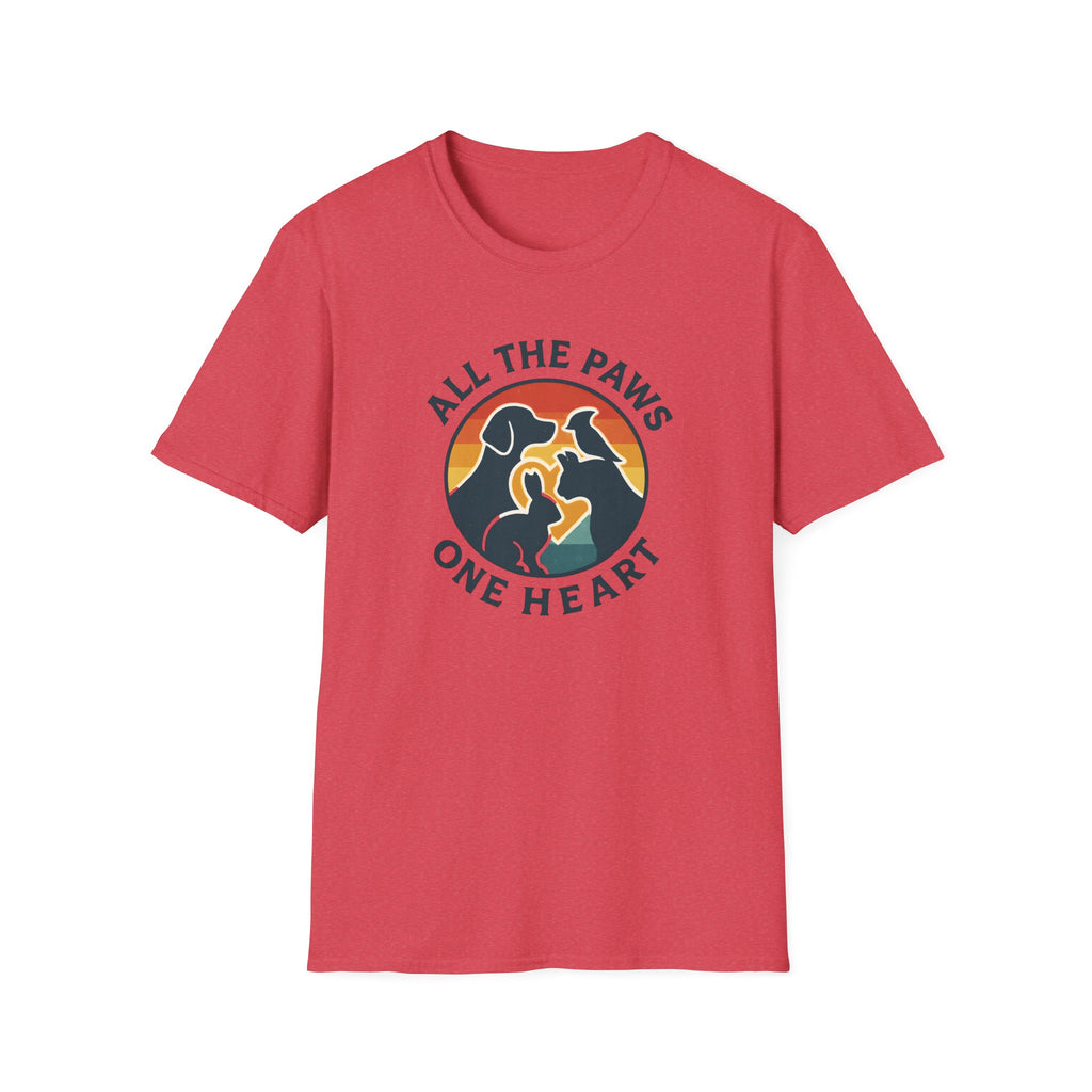 Dogs Form Heart T-Shirt
