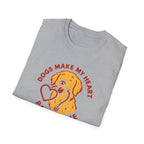 Dogs Make Heart Pawsitive T-Shirt