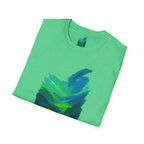 Abstract Green Landscape T-Shirt