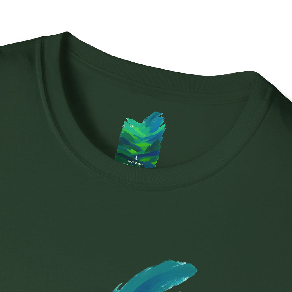 Abstract Green Landscape T-Shirt
