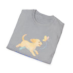 Dog Chasing Butterfly T-Shirt