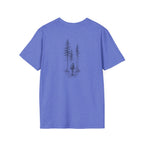 Hiker in Dark Forest T-Shirt