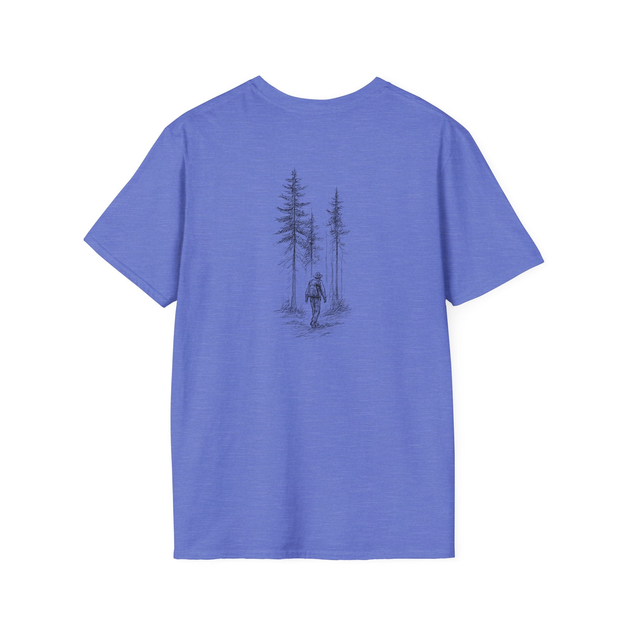 Hiker in Dark Forest T-Shirt
