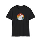 Rainbow striped rabbit T-Shirt