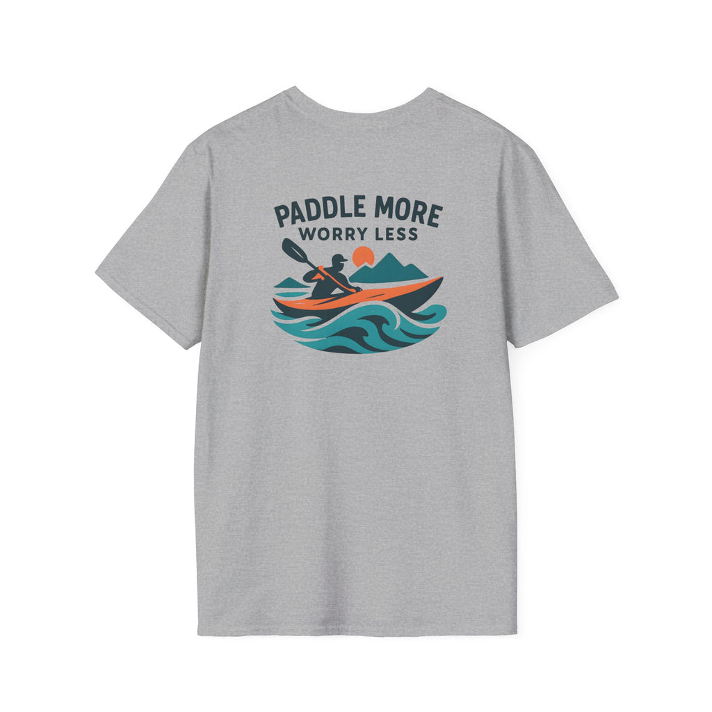 Paddle More Worry Less T-Shirt