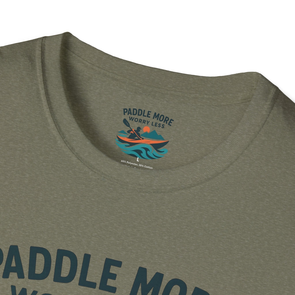 Paddle More Worry Less T-Shirt