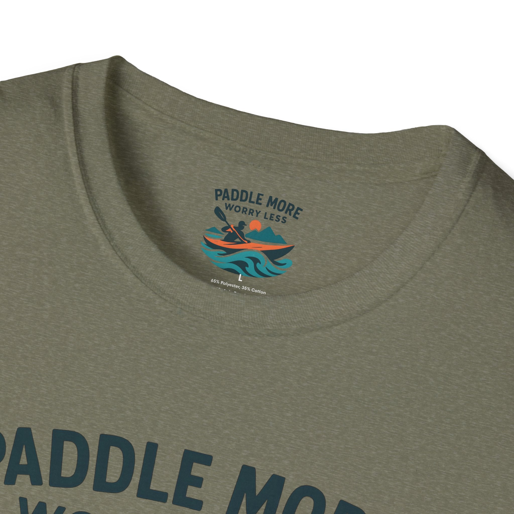 Paddle More Worry Less T-Shirt