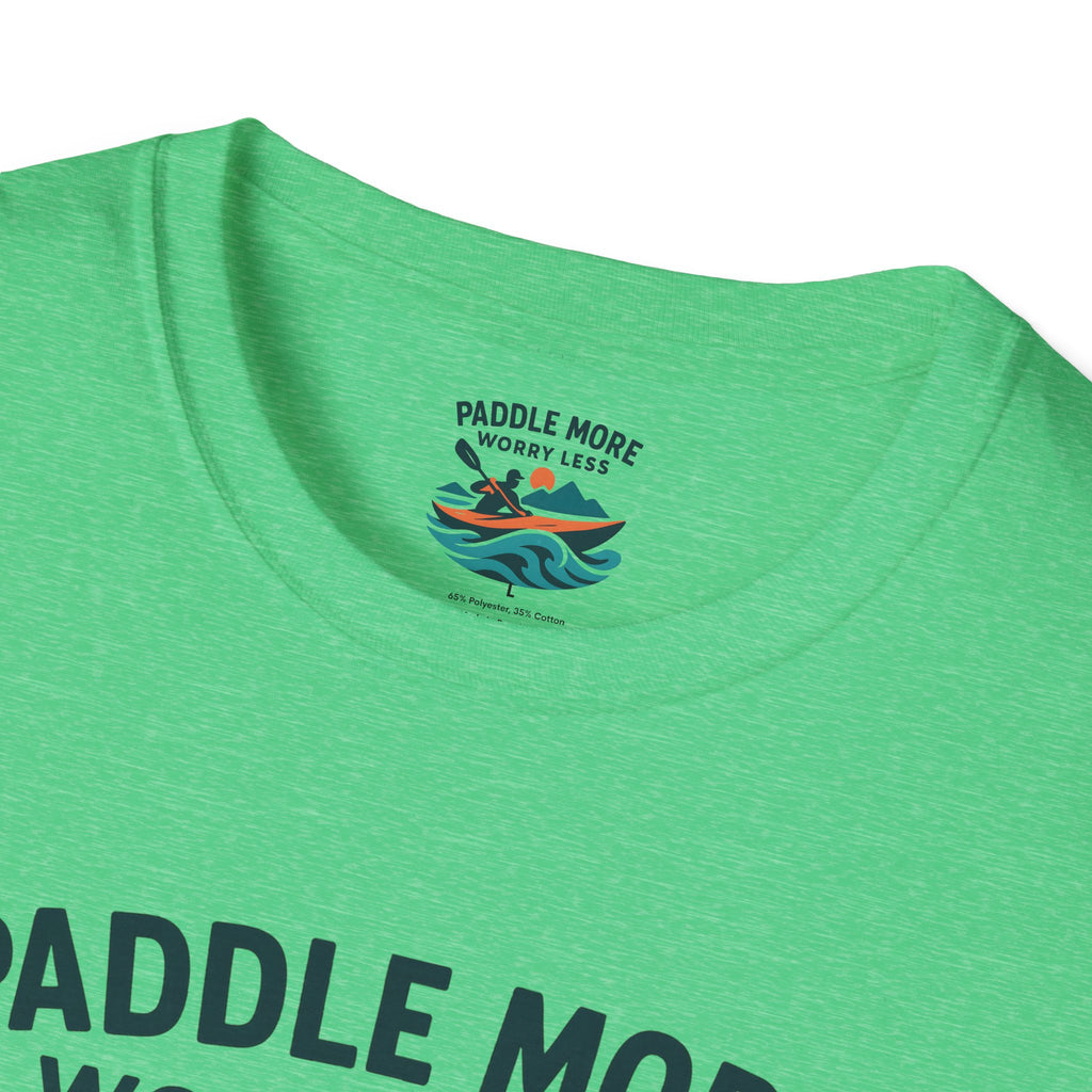 Paddle More Worry Less T-Shirt
