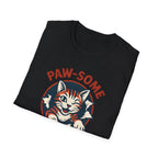 Pawsome Cat Logo T-Shirt