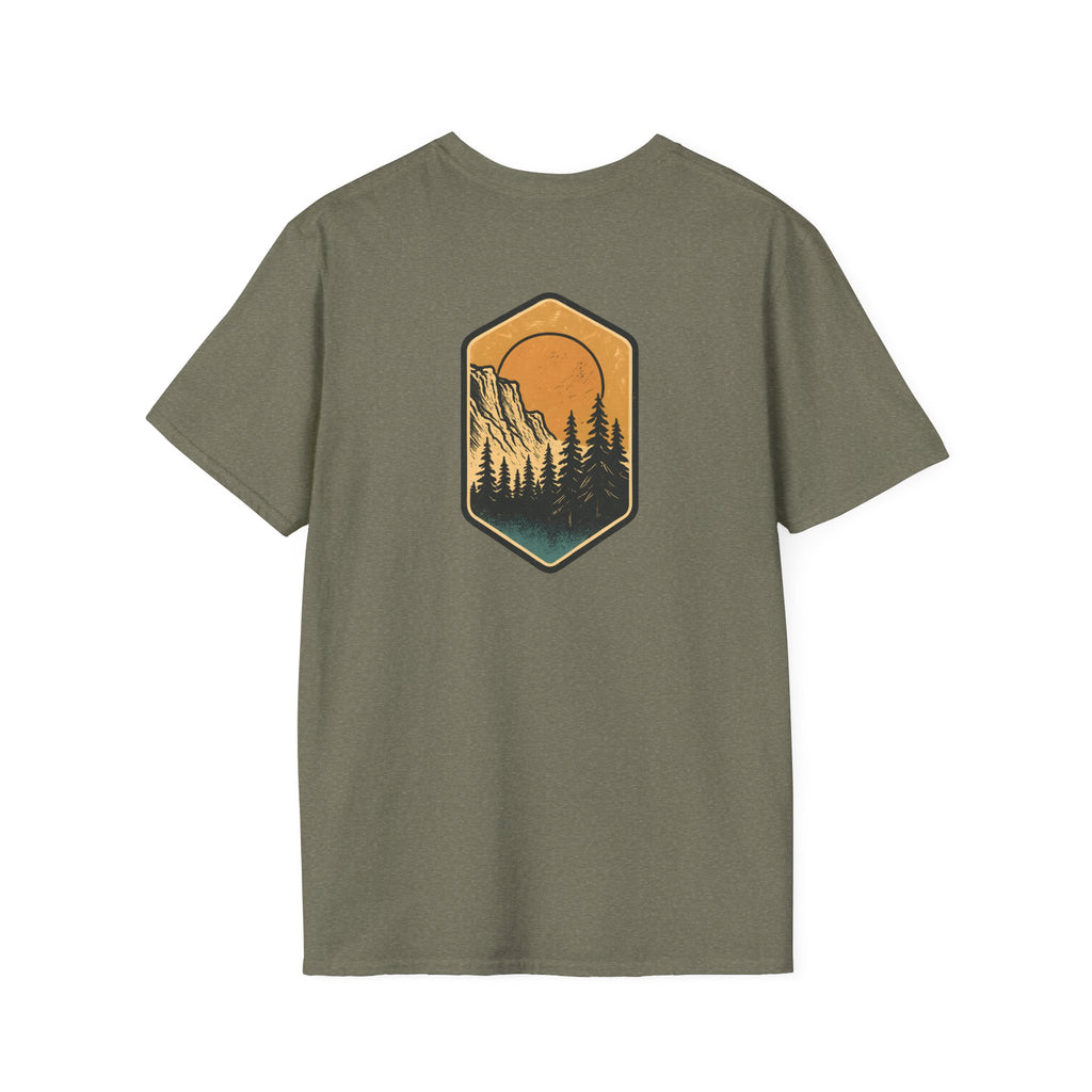 Sunset Mountain Forest T-Shirt