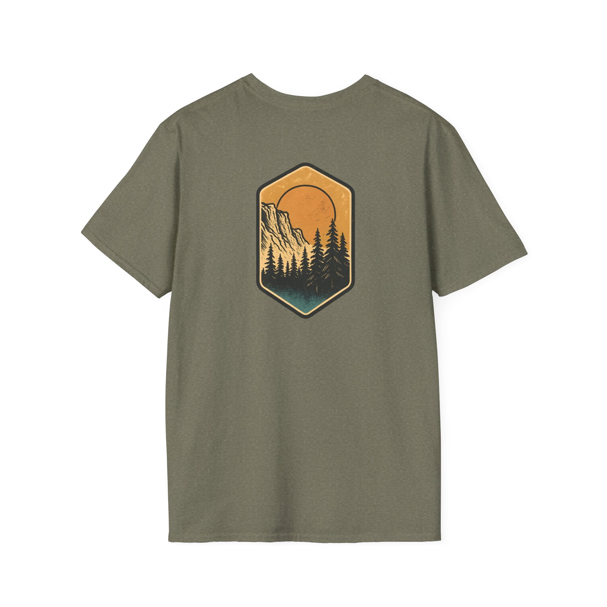 Sunset Mountain Forest T-Shirt
