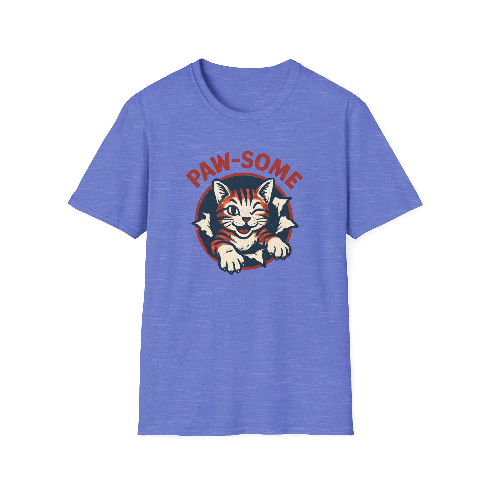 Pawsome Cat Logo T-Shirt