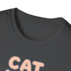 Cat Mom with Heart T-Shirt