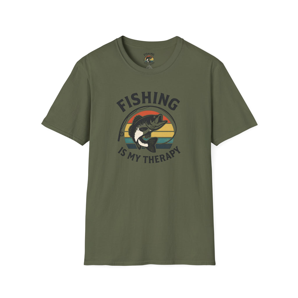 Fishing is my therapy T-Shirt