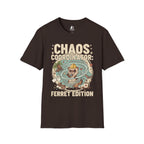 “Chaos Coordinator: Ferret Edition” Cute Pet Lover Tee