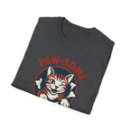 Pawsome Cat Logo T-Shirt