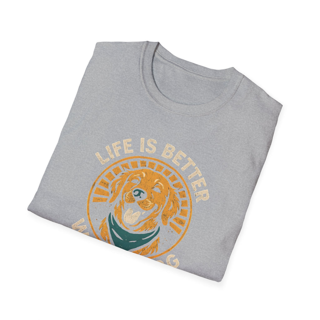 Golden Retriever Logo T-Shirt