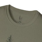 Hiker in Dark Forest T-Shirt