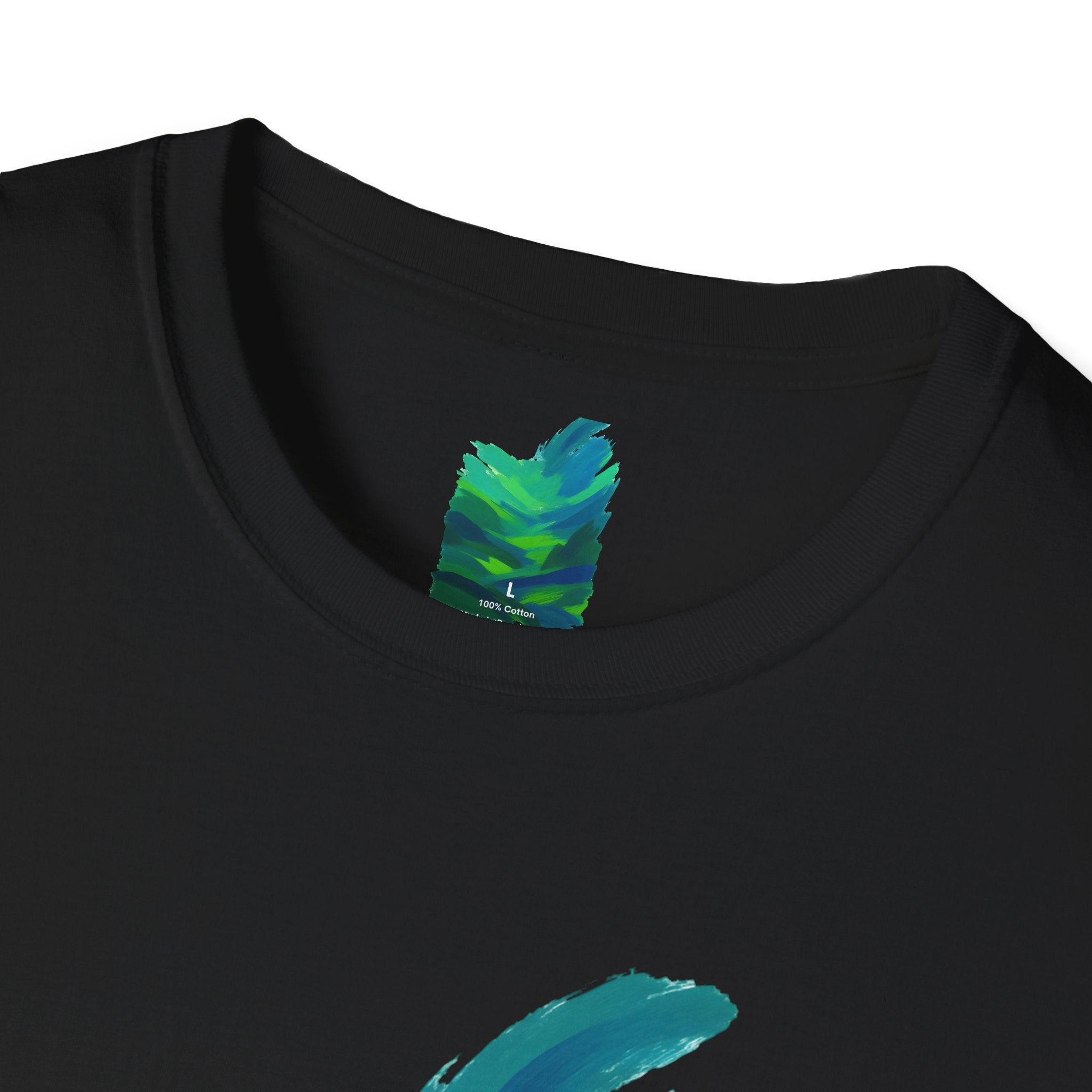 Abstract Green Landscape T-Shirt