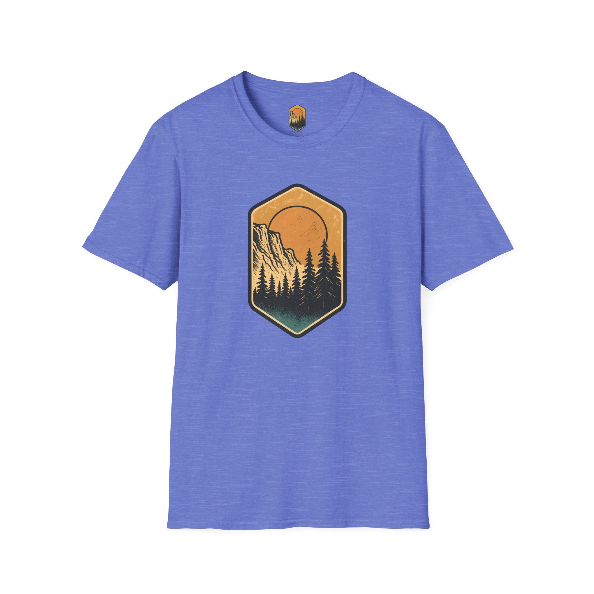 Sunset Mountain Forest T-Shirt