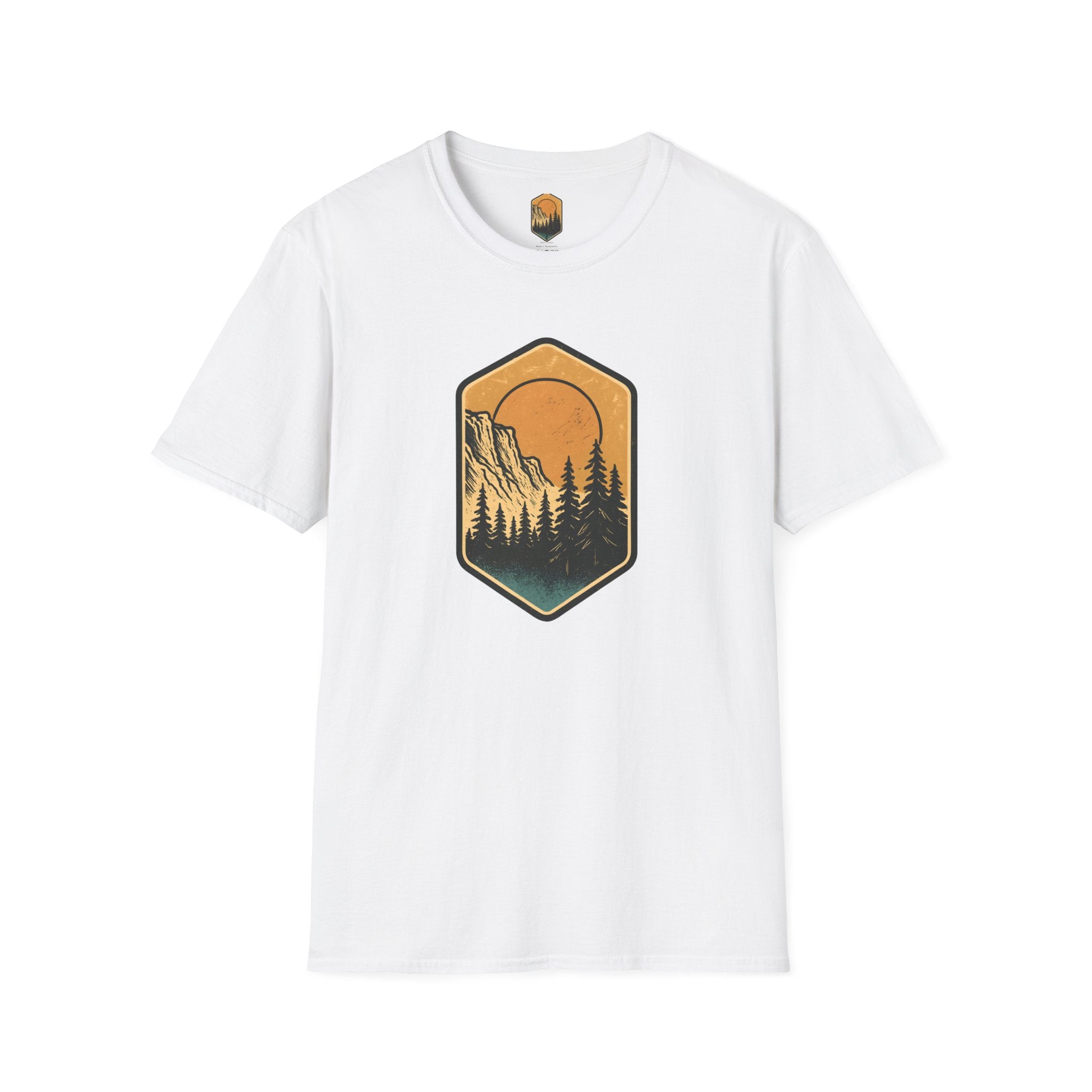 Sunset Mountain Forest T-Shirt