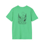 Moonlit Mountain Landscape T-Shirt