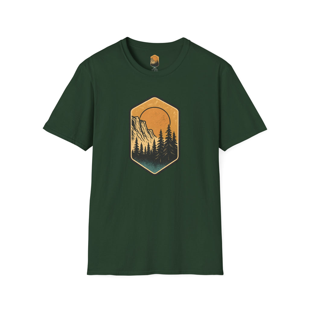Sunset Mountain Forest T-Shirt