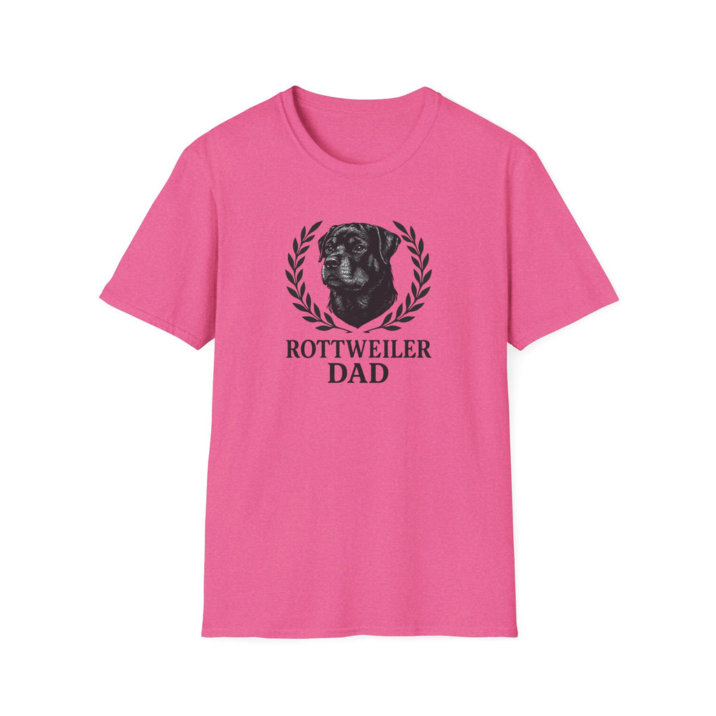 Rottweiler Dad Logo T-Shirt