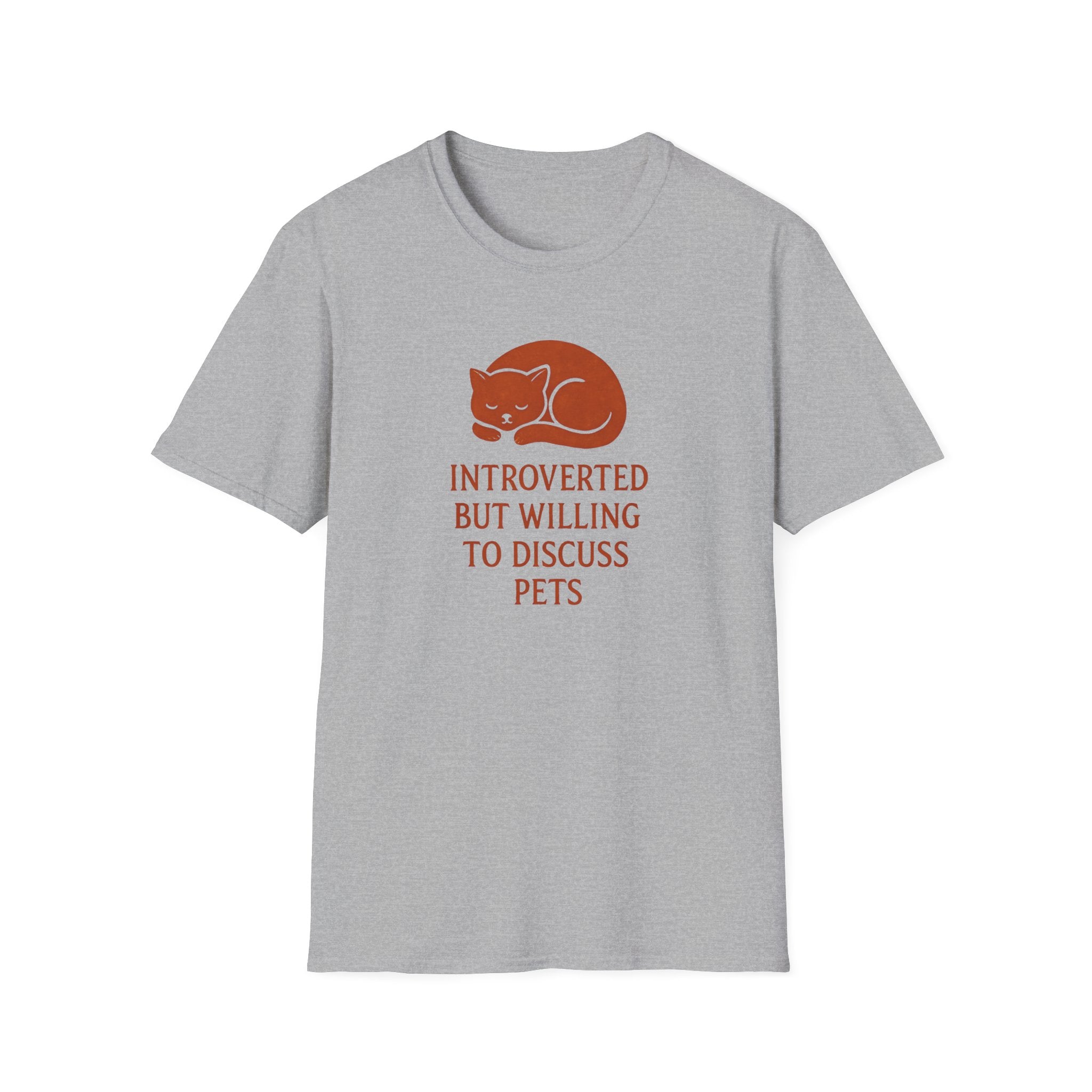 Introverted Pet Talk T-Shirt