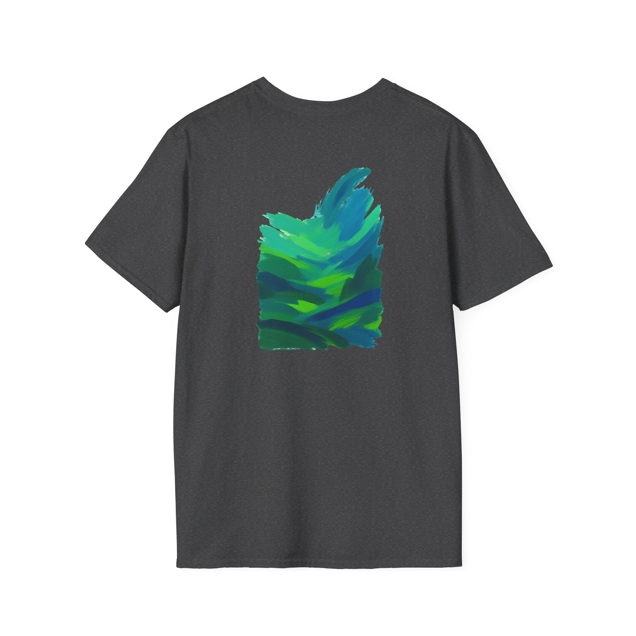 Abstract Green Landscape T-Shirt