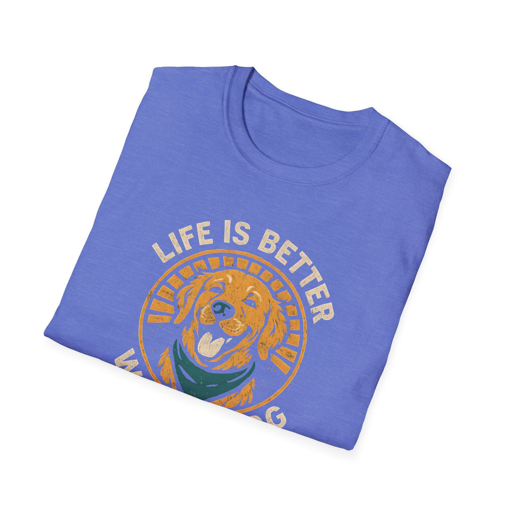 Golden Retriever Logo T-Shirt