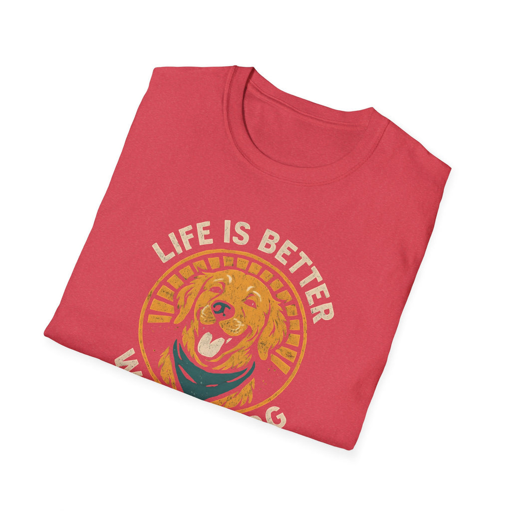 Golden Retriever Logo T-Shirt