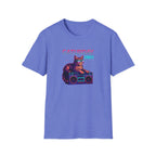 Neon cat boombox vibes T-Shirt