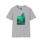 Abstract Green Landscape T-Shirt