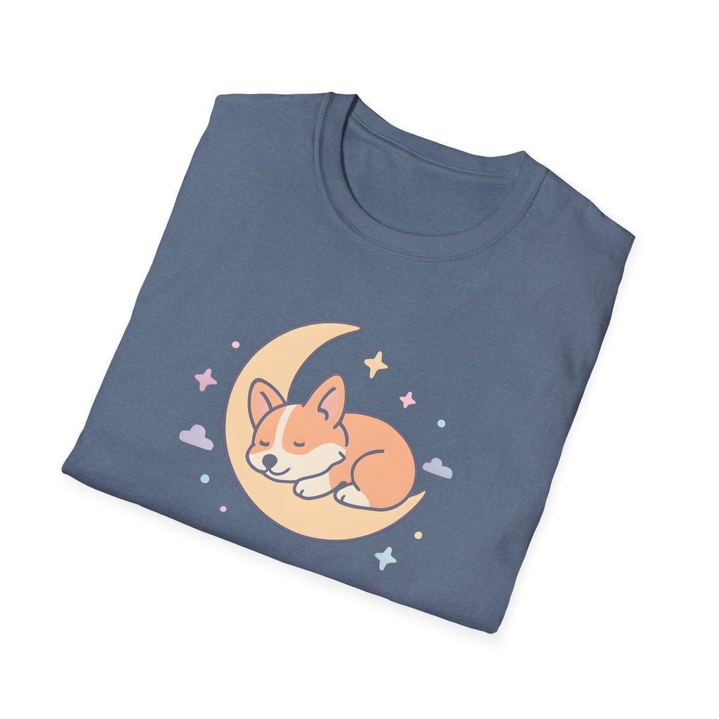 Sleeping Dog on Moon T-Shirt