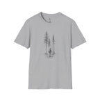 Hiker in Dark Forest T-Shirt