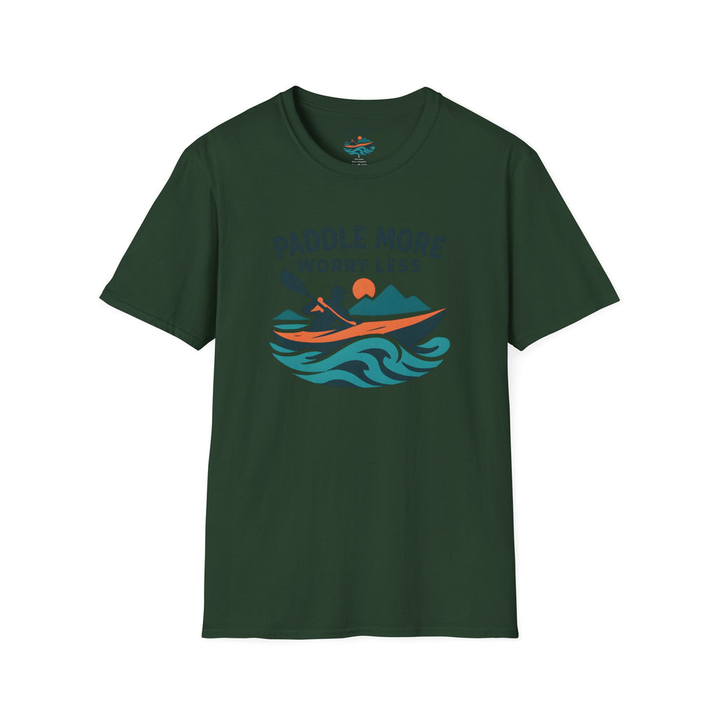 Paddle More Worry Less T-Shirt