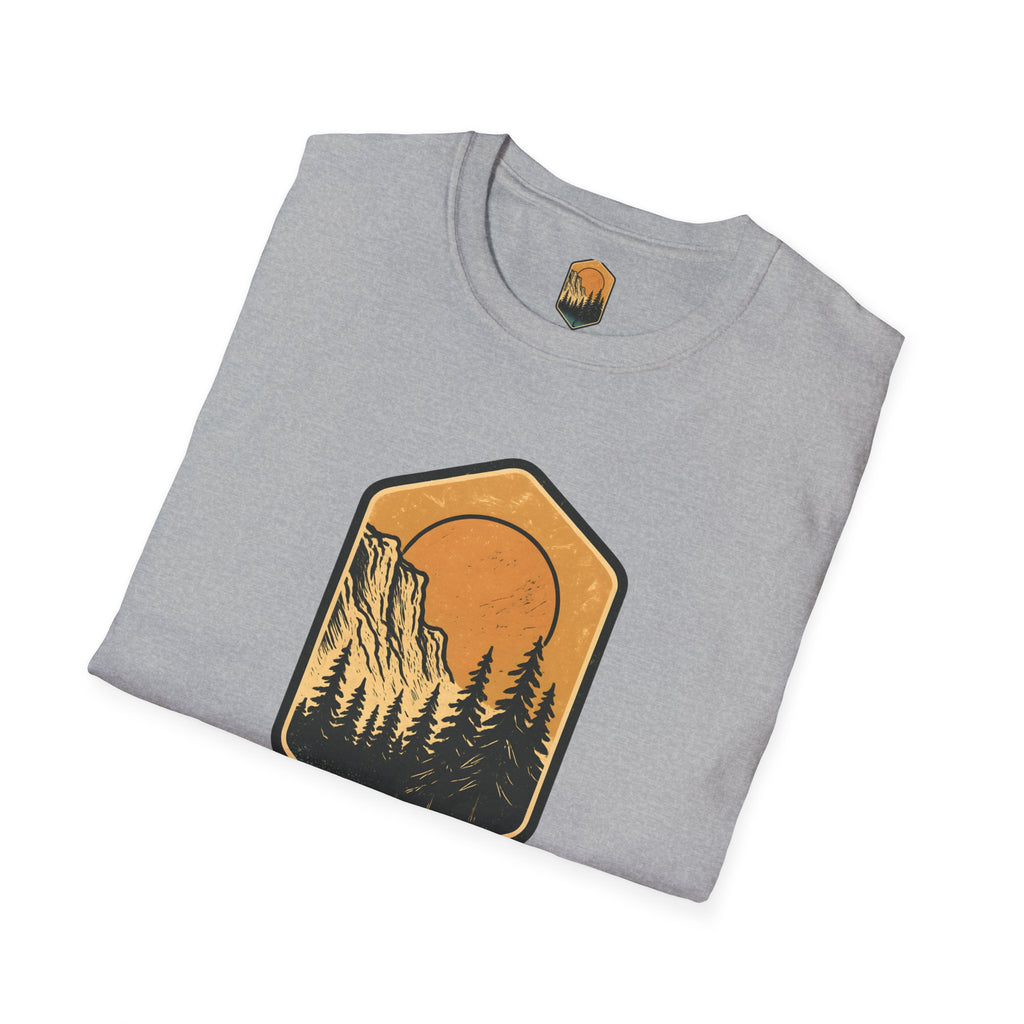 Sunset Mountain Forest T-Shirt