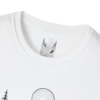 Moonlit Mountain Landscape T-Shirt