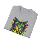 Easily Distracted by Cats T-Shirt