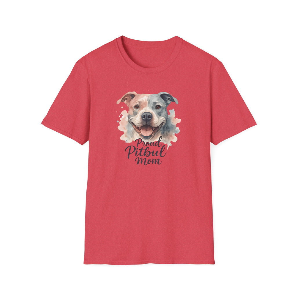Proud Pitbull Mom T-Shirt