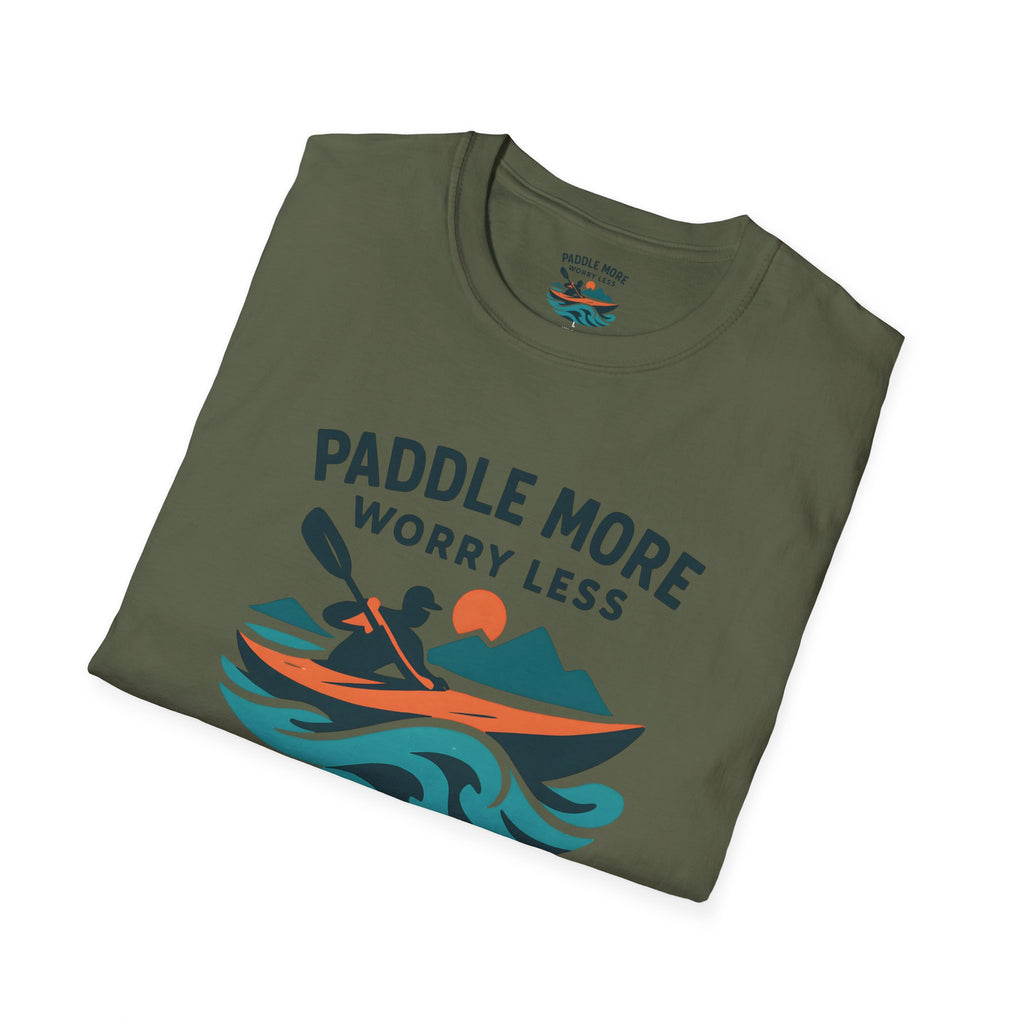 Paddle More Worry Less T-Shirt