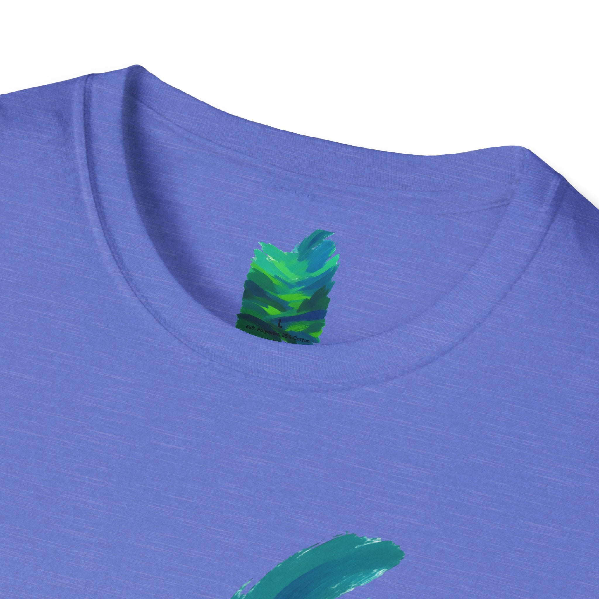 Abstract Green Landscape T-Shirt