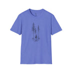 Hiker in Dark Forest T-Shirt