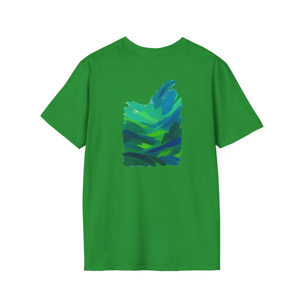 Abstract Green Landscape T-Shirt